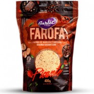 Farofa de mandioca temperada picante  / Garlic Foods 400g